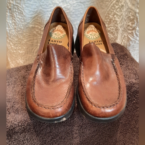 Earth Shoes Brown Slip On Shoes size 7W - Picture 4 of 8